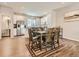 Kitchen and dining area with table and chairs at 11250 Florence St # 28E, Commerce City, CO 80640