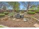 Picturesque backyard with stone landscape, perfect for relaxing outdoors at 4349 S Genoa Ct, Centennial, CO 80015
