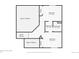 Floor plan of the home's fourth floor highlighting bedrooms, bathrooms and closet at 4349 S Genoa Ct, Centennial, CO 80015