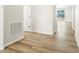 Light and bright hallway with vinyl wood flooring at 8888 Salida St, Commerce City, CO 80022