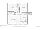 Detailed floor plan showcasing the layout of the upper level, including bedrooms and a bathroom at 13934 W Warren Dr, Lakewood, CO 80228