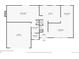 First floor plan featuring Gathering room, kitchen, living room, and garage at 13934 W Warren Dr, Lakewood, CO 80228