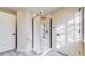 Modern bathroom with glass shower and tile at 7195 W 24Th Ave, Lakewood, CO 80214