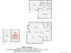 Floor plan showing layout of first and second floor including kitchen, bedrooms, and bathrooms at 1251 S Yosemite Way # 92, Denver, CO 80247