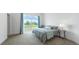 Comfortable bedroom featuring a large window and natural light at 7330 Centennial Dr, Parker, CO 80138