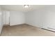 Simple carpeted bedroom with access to hallway and closet at 740 N Pearl St # 203, Denver, CO 80203