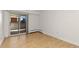 Spacious bedroom featuring wood floors and access to balcony at 740 N Pearl St # 203, Denver, CO 80203