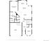 Detailed floor plan of the home, showcasing the layout of the upper level at 6835 Surrey Trl, Littleton, CO 80125