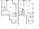 Detailed floor plans showcasing the layout of both levels of the home at 6835 Surrey Trl, Littleton, CO 80125