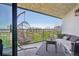 Relaxing balcony with city views at 550 E 12Th Ave # 810, Denver, CO 80203