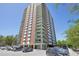 High-rise building with balconies and modern architecture at 550 E 12Th Ave # 810, Denver, CO 80203