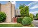 Cozy home featuring a private, fenced yard and lush landscaping at 1233 S Yosemite Way # 74, Denver, CO 80247