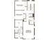 Third floor plan with primary bedroom, two additional bedrooms, and two bathrooms at 11487 E Briarwood Cir, Centennial, CO 80112