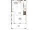 Second floor layout showcasing gourmet kitchen, dining area, great room, and covered deck at 11487 E Briarwood Cir, Centennial, CO 80112