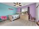 bedroom with a cozy bed, dresser and closet at 1706 Ghost Dance Cir, Castle Rock, CO 80108