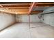 Unfinished basement with concrete floor and exposed ceiling at 16750 E Ada Pl, Aurora, CO 80017