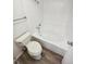 Clean bathroom with a soaking tub and tile surround at 16750 E Ada Pl, Aurora, CO 80017