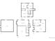 Four-story floor plan with basement, garage, living spaces, bedrooms and bathrooms at 16750 E Ada Pl, Aurora, CO 80017