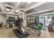 Well-equipped fitness center featuring treadmills, ellipticals, and weight machines at 130 N Pearl St # 805, Denver, CO 80203