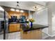 Modern kitchen with stainless steel appliances and granite countertops at 130 N Pearl St # 805, Denver, CO 80203