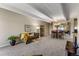 Living room with dining area and view of kitchen at 130 N Pearl St # 805, Denver, CO 80203