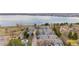 Aerial view of the property complex near a body of water at 4301 S Pierce St # 6D, Littleton, CO 80123