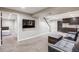 Finished basement with entertainment area, wet bar, and bedroom access at 10188 Stephen Pl, Highlands Ranch, CO 80130