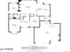 Second floor plan with living room, kitchen, dining area, billiard room, and garage at 10188 Stephen Pl, Highlands Ranch, CO 80130