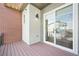 This deck has space for outdoor enjoyment, with sliding glass doors to the interior at 7812 W 43Rd Pl, Wheat Ridge, CO 80033