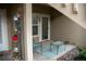 Cozy outdoor patio seating area for relaxing and enjoying fresh air at 2980 W Centennial Dr # L, Littleton, CO 80123