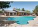 Community pool with ample room for swimming and lounging around at 6495 E Happy Canyon Rd # 114, Denver, CO 80237