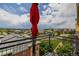 Relax on this spacious balcony, offering stunning views and a perfect spot for enjoying the outdoors at 13456 Via Varra # 401, Broomfield, CO 80020