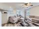 Cozy living room with an open layout, comfortable seating, and stylish decor at 11120 Josephine Way, Northglenn, CO 80233