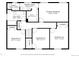 Floor plan showing four bedrooms, two bathrooms, and other rooms at 7913 Grasmere Dr, Boulder, CO 80301