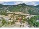 Great aerial view of the property and area at 11398 Ranch Elsie Rd, Golden, CO 80403