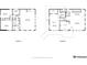 Detailed floor plan showcasing both floors of the home, including room dimensions and layouts at 11398 Ranch Elsie Rd, Golden, CO 80403