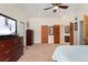 Main bedroom with ensuite bathroom and plenty of storage at 11398 Ranch Elsie Rd, Golden, CO 80403