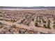 High aerial view showing townhomes, a lake and an adjacent neighborhood at 8312 S Saulsbury St # C, Littleton, CO 80128