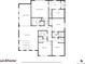 Detailed floor plan showcasing the layout of the bedrooms, bathrooms, and Gathering room at 3014 Furthermore Ln, Castle Rock, CO 80108