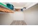 Walk-in closet with ample shelving and storage space at 13952 E Marina Dr # 310, Aurora, CO 80014