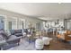 Spacious, flowing floor plan connects living, dining, and kitchen areas, ideal for modern living at 2230 Rim Ridge Dr, Castle Pines, CO 80108