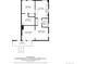 Detailed floor plan showcasing the layout, dimensions, and flow of rooms in the home at 14 S Lincoln St # 16, Denver, CO 80209