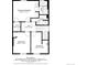 Floor plan showcasing bedrooms, bathrooms, and the layout of living spaces at 14 S Lincoln St # 16, Denver, CO 80209