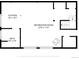 Detailed floor plan showcases layout with kitchen, bath, and recreation room at 1278 Aspen Dr, Evergreen, CO 80439