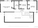 Detailed floor plan showcases layout with bedrooms, bath, hall, and open to below areas at 1278 Aspen Dr, Evergreen, CO 80439