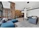Spacious lobby features stone walls, comfortable seating areas, and modern lighting at 1020 15Th St # 31E, Denver, CO 80202