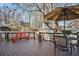 Enjoy this beautiful deck with seating perfect for entertaining or relaxing outdoors at 1419 N Adams St, Denver, CO 80206