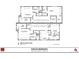 Second floor plan of a duplex residence featuring primary bedrooms, bathrooms, laundry, and bedroom 2 at 4572 N Raleigh St, Denver, CO 80212