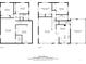 Complete floor plans of the home, showcasing both upper and lower levels at 11040 Emerson St, Northglenn, CO 80233