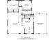 Main floor plan with a primary bedroom, living room, and kitchen at 11040 Emerson St, Northglenn, CO 80233